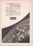 Dow Corning Silastic Silicone Rubber Print 1966 Space Suit Sciadv. Fixed Price $20.77.