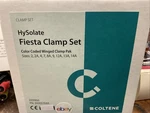 Coltene H09966 Hygenic System Fiesta Clamp Pak Set Winged Metal Color Coded. Fixed Price $79.99.
