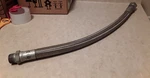 Stainless Steel Braided High Pressure Hydraulic Hose 24" Long 5/8 New. Fixed Price $60.00.