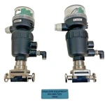 Burkert Shut-off Valve Pneumatic Actuated Aquasyn Diaphragm Lot 2 10640. Fixed Price $617.50.
