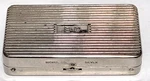 Vtg Rare B&d (becton Dickinson) Hypodermic Needle Silver / Nickel Carry Case. Fixed Price $64.00.