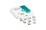 Coltene Hygenic Fiesta Color Code 9 Dental Rubber Dam Clamp Set Matte Finish. Fixed Price $157.61.