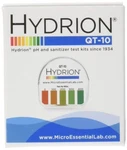 Micro Essential Laboratory QT-10 Plastic Hydrion Low Range Quat Check Test Paper. Fixed Price $14.49.