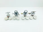Lot Of Matheson / 1L-580 8-540 3104-350 Dual Gas Pressure Regulator. Fixed Price $184.99.