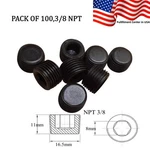 Usa! 100PCS Npt Plugs 3/8 Hex Countersunk Pipe Fitting New. Fixed Price $42.00.