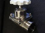 Stainless Tri Clamp 316L Diaphragm Valve 3" O.d. Sanitary 76MM TCDV76. Fixed Price $285.85.