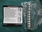 Ssp Instrumentation; Duolok ISSD6FS, 3/8" Ferrule Set, 316SS, Tube Of 10,. Fixed Price $40.00.