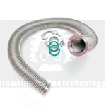 Bmotiontech KF40 Corrugated Bellow Hose Vacuum Coupling W/ Clamp Set 0.1M To 2M. Fixed Price $62.30.