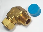 Swagelok Brass Elbow Connector, 7/8" Od Tube X 3/4" Male Npt, B-1410-2-12. Fixed Price $32.89.