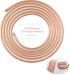 99.9% Copper Tube 1/4" Od X 3/16" Id 10 Ft, Wall: 1/32", Refrigeration Sea. Fixed Price $27.58.