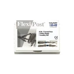 Essential Dental Systems 135-02 Flexi-post Titanium Posts #2 Parallel Blue 10/PK. Fixed Price $219.99.