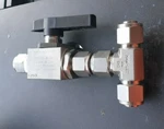 Hamlet H6800SSL1/2PSS Stainless Steel Ball Valve W/ 316 SY2 Fitting And End Ca. Fixed Price $154.72.