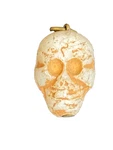 Cracker Jack Skull Halloween Human Czech Milk Glass Charm Prize Premium Vintage. Fixed Price $18.99.