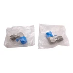 Lot Of 2 Ssp ISSD4ME4 Duolok 90 Male Elbow, 316SS, 1/4IN Od Tube, Npt. Fixed Price $40.00.