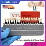 2* Vita Classical Shade Guide A1-D4 16 Colors Dental Teeth Whitening Usa. Fixed Price $429.90.