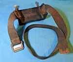 Fisher Scientific Gas Cylinder Bottle Clamp With Straps, Model 2181 - Used. Fixed Price $15.00.