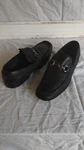 Reaction Kenneth Cole Mens Black High Wall Toe Block Heel Slip Loafers 10. Fixed Price $25.00.