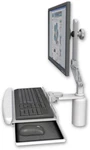 Icw Ultra 510 Lcd Desk Mount With 5" Riser And Bent Keyboard Tray. Fixed Price $721.04.