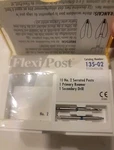 Essential Dental Systems 135-02 Flexi-post Titanium Serrated Posts #2 Reamer. Fixed Price $30.00.
