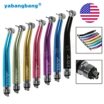 Yabangbang Dental Colorful High Speed Handpiece Push Button Air Turbine 4 Hole. Fixed Price $129.00.