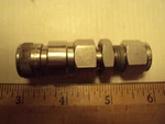 SS-QC6-B1-600IS, Swagelok Bulkhead Instrument Quick Connect; 3/8 Tube 316SS. Fixed Price $38.00.
