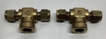 Swagelok/crawford Brass Female Branch Tee 1/4" Tube Od X Fnpt B-400-3-4TTF. Fixed Price $24.95.