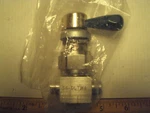 Nupro SS-DLTW6 Valve 3/8" Weld Connections, Green Lever Handle Diaphragm. Fixed Price $100.00.