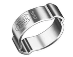 (QTY.25) Oetiker 5/8" 2-EAR Hose Crimp Clamp 1518 Zinc Plated Steel. Fixed Price $6.95.