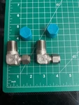 2-PACK Swagelok SS-600-2-12 Stainless Steel 90 Elbow 3/8" Tube X 3/4" Male Npt. Fixed Price $35.81.