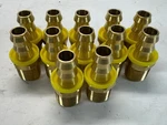 (pack Of 12) Dixon 2720808C 1/2" Male Npt Push-on Hose Barb Brass Adapters. Fixed Price $16.70.