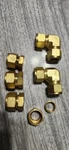 (2) Swagelok B-1010-9 Elbow 5/8" X Od Tube + 3/4" And (1) Used Cap. Fixed Price $45.00.