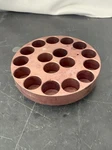 Chemglass Circular Reaction Block CG-1991-01 17-POSITION 20ML Scintillation Vial. Fixed Price $107.14.