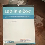 Labcorp Lab-in-a-box HH5000 Easy To Use Reusable Specimen Kit White Blue. Fixed Price $20.00.
