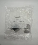 Swagelok Stainless Steel Cushioned Clamp Tube Support, 1/2 In. Size 316. Fixed Price $8.00.