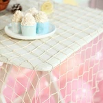 5X5 Feet Cotton Decorative Fishnet Wall Table Party Decorations Wedding Supplies. Fixed Price $12.56.