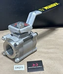New No Box- Whitey Ball Valve SS-67TF20 Stainless 60 Series 1-1/4" 2200PSI Wog. Fixed Price $425.00.