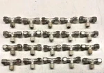 Gyrolok 6TTM4-SS Male Branch Tee 3/8" Tube X 1/4" Npt Fitting, 316SS. Fixed Price $12.15.