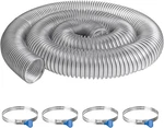 2-1/2" X 10' Pvc Collection HOSE,2.5 Inch Collector Vacuum Hose,dust. Fixed Price $33.55.