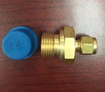 *new* Swagelok 6MM Tube Od 1/2" Thread Brass Fitting Part# 6M-1-8RP. Fixed Price $10.00.