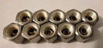 Lot Of 100: Swagelok 1/8" Stainless Steel Nut & Ferrule SS-200-NFSET 316. Fixed Price $375.00.