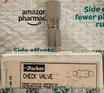 Parker 4F-C4L-10-SS 1/4" Fnpt Stainless Steel Instrumentation Check Valve. Fixed Price $99.00.