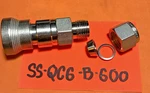 SS-QC6-B-600 Swagelok Body 3/8 Tube. Fixed Price $31.25.