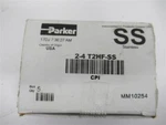 Parker 2-4 T2HF-SS ,1/8" X 1/4" Cpi Male Npt Tube End Adapter,straight (pk 5). Fixed Price $44.00.