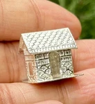 999 Pure Silver Home House Hut Ghar Jhopdi For Vastu Grah Shanti Puja, 4.5 Gm. Fixed Price $39.99.