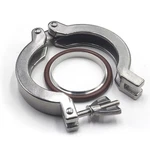 Hfs(r) KF-50 SS304 Vacuum Clamp Set, Flange Quick Wing Nut W/ Fkm O-ring. Fixed Price $18.99.