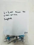 Steel Swagelok Tube S-400-3TTM Male Branch Tee, 1/4" Od X 1/8" Pack Of 10. Fixed Price $112.50.