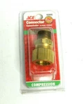 Ace Hardware Compression Fitting 5/8" Tube X 3/8" Male Npt P/n A68A-10C. Fixed Price $5.49.