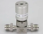 12404 Swagelok Diaphragm Sealed Valve, " Rotatable Mvcr 6LV-DFMR8-P-C. Fixed Price $120.00.