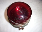 See-wheel Red/clear Glass Stop Light Lens Ford Chevy Hot Rod Custom 3". Fixed Price $55.00.