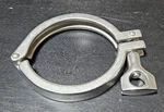 Wing Nut Clamp, Triclamp Single Pin, Heavy Duty 3" Sanitary Stainless Steel 304. Fixed Price $13.95.